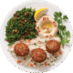 Falafel platter